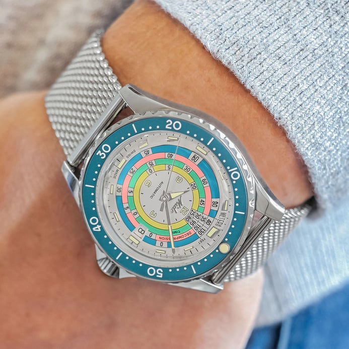 MIDO Ocean Star Decompression Timer 1961 Turquoise M026.807.11.031.00 Limited Edition