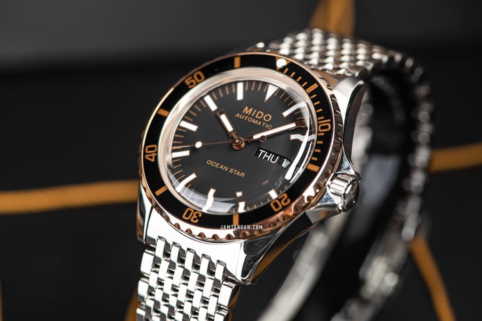 MIDO Ocean Star M026.830.21.051.00 Tribute 75th Anniversary Black Dial St. Steel SPECIAL EDITION