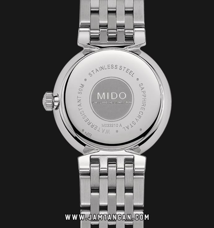 MIDO Dorada M033.210.11.031.00 Silver Dial Stainless Steel Strap