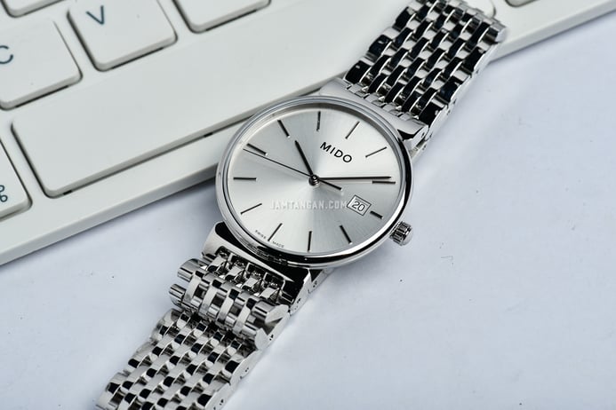 MIDO Dorada M1130.4.13.1 Silver Dial Stainless Steel Strap