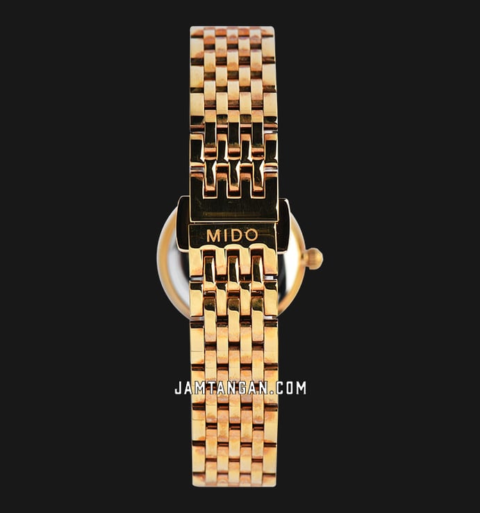 MIDO Dorada M2130.3.13.1 Grey Dial Rose Gold Stainless Steel Strap