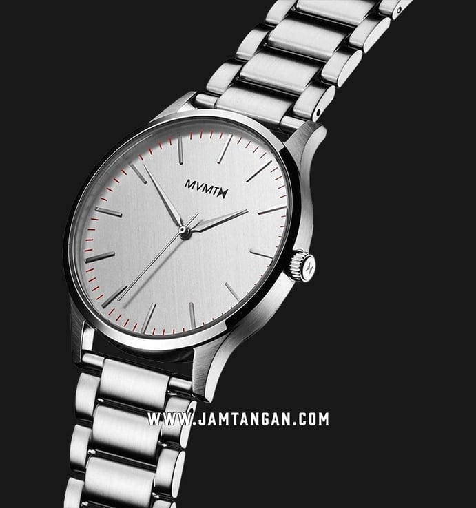 MVMT D-MT01-S The 40 White Dial Stainless Steel Strap