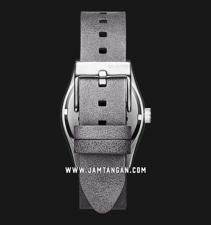 MVMT Los Angeles D-TC01-SGR Men Dark Grey Dial Grey Leather Strap