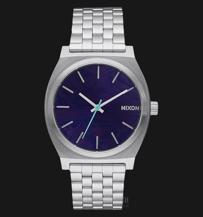 NIXON A045230 Time Teller Blue Dial Stainless Steel