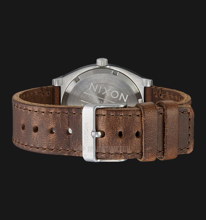NIXON A0452594 Time Teller Bronze Dial Leather Strap