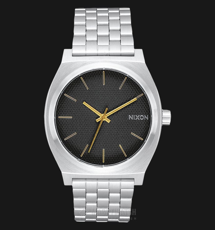 NIXON A0452730 Time Teller Black Dial Stainless Steel