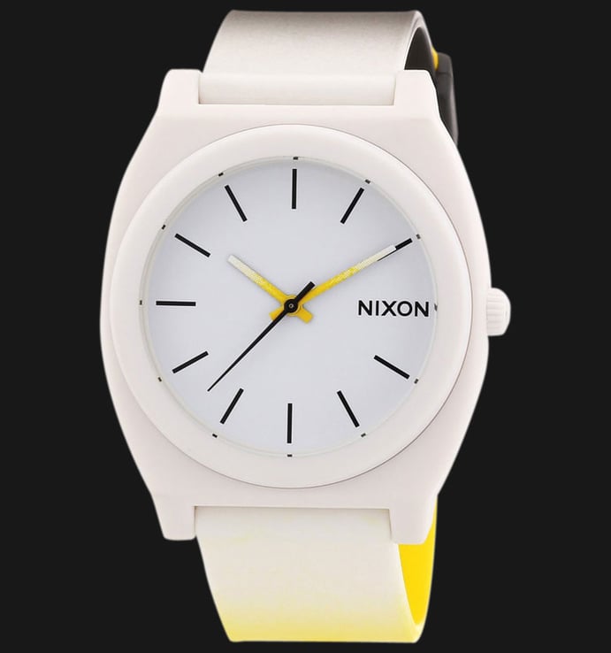 NIXON A1191327 Time Teller P Black/White/Yellow Fade