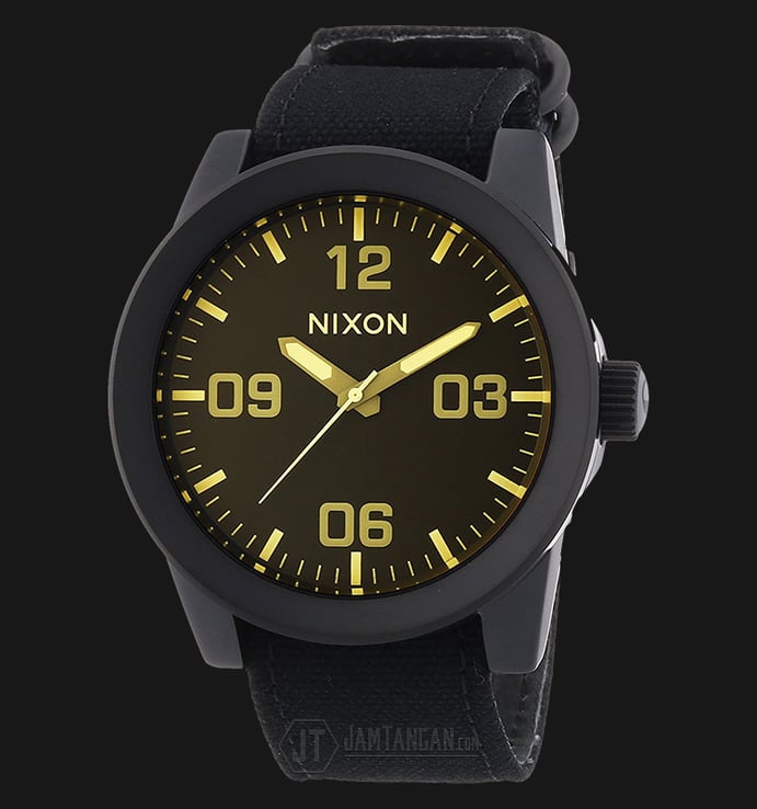 NIXON A2431354 Corporal Matte Black/Orange Tint