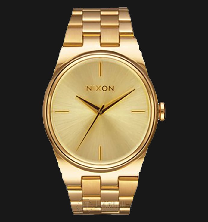 NIXON A953502 The Idol Gold Dial Stainless Steel Watch