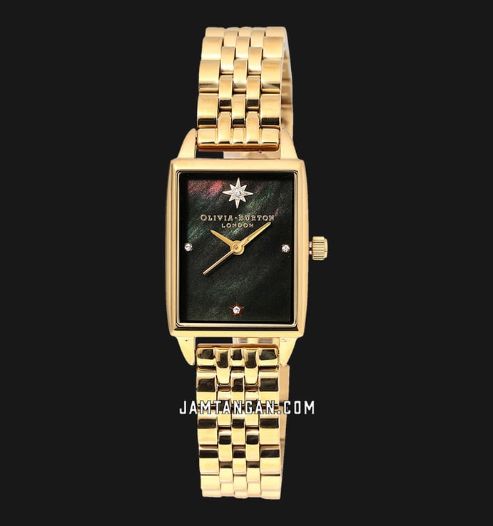 [DRAFT] Olivia Burton Celestial OB16GD60 Mother Of Pearl Black Dial Gold Stainless Steel Strap