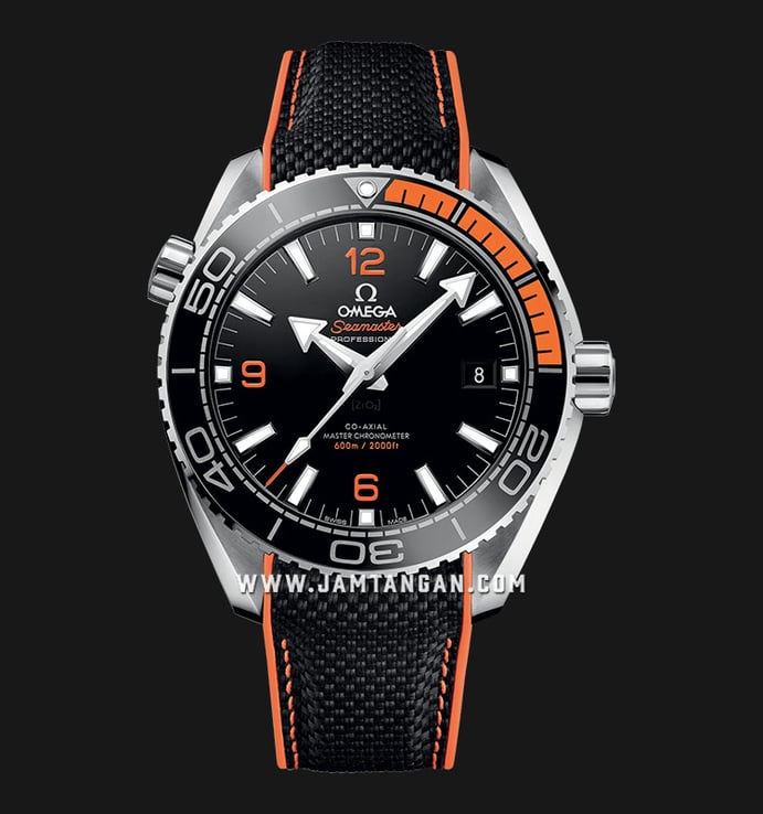 Omega Seamaster Planet Ocean 600m 215.32.44.21.01.001 Co-Axial Master Chronometer Rubber Strap