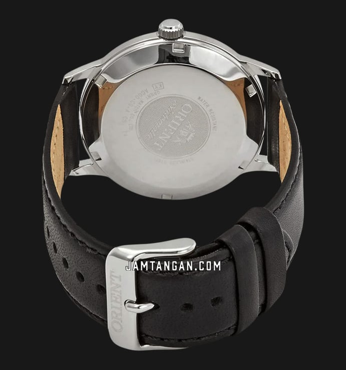 Orient Bambino FAC0000CA Version 3 Classic Grey Dial Black Leather Strap