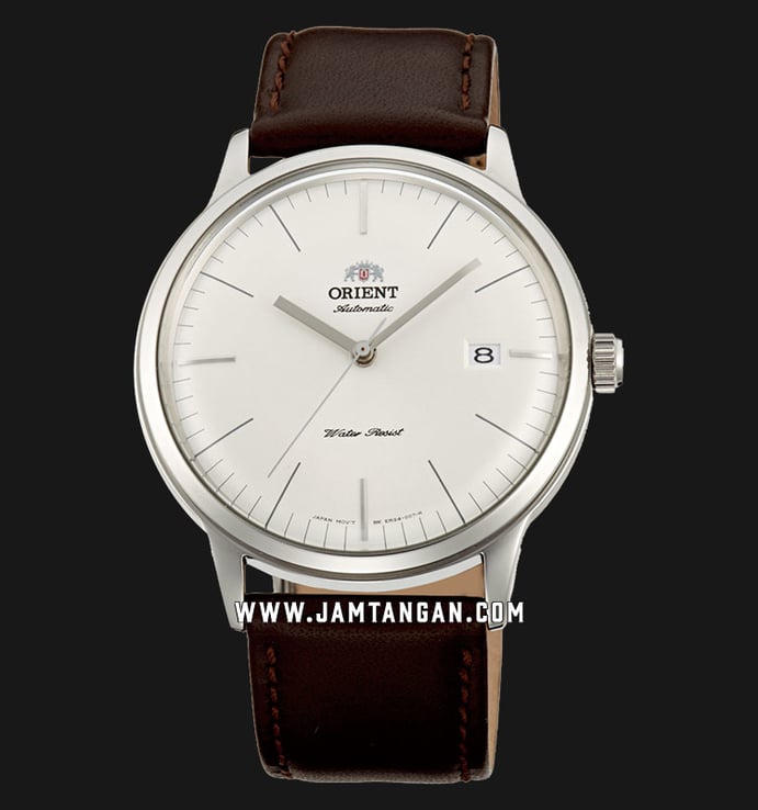 Orient FAC0000EW Automatic Classic Bambino White Dial Brown Leather Strap