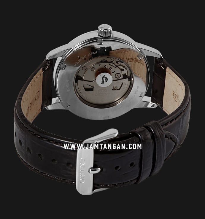 Orient Howard FAC05006B Classic Automatic Men Black Dial Black Leather Strap