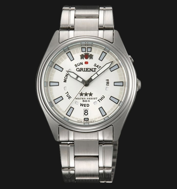 Orient FEM5J00XW Mechanical Automatic-winding White Dial Stainless Steel Watch