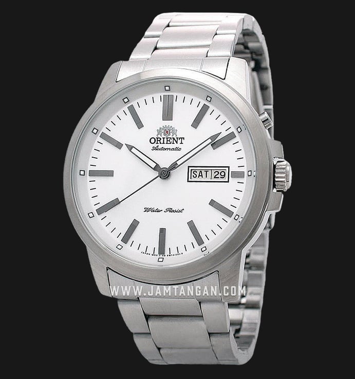 Orient Classic FEM7J005W Automatic Men White Dial Stainless Steel Strap