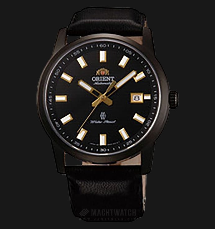 Orient Classic Automatic FER23001B Men Black Dial Black Leather Strap