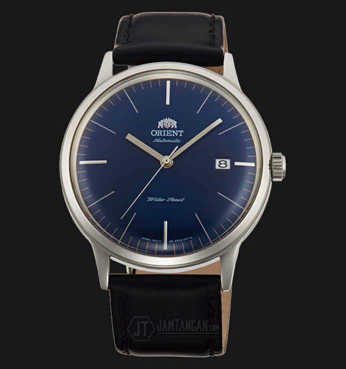 Orient FER2400LD Bambino V3 Classic Mechanical Blue Dial Black Leather Strap