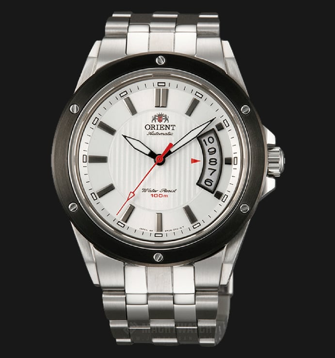 Orient Advancer FER28004W Automatic Men White Dial Stainless Steel Strap