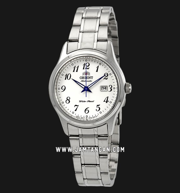 Orient Charlene FNR1Q00AW Automatic White Dial Stainless Steel Strap