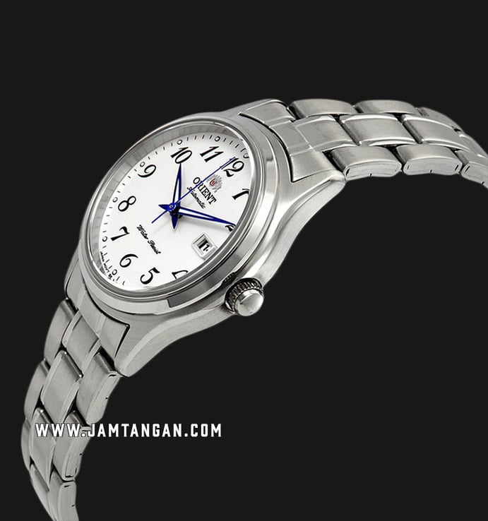 Orient Charlene FNR1Q00AW Automatic White Dial Stainless Steel Strap