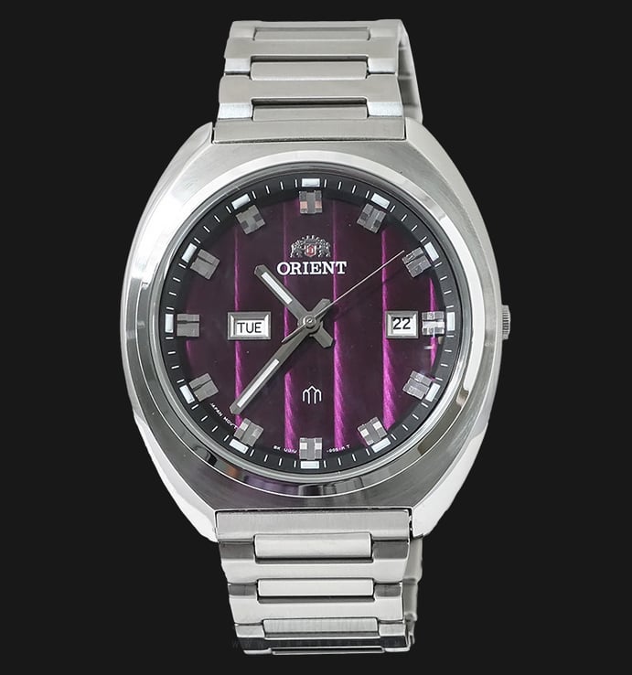 Orient Classic FUG1U004V Violet Dial Stainless Steel Strap