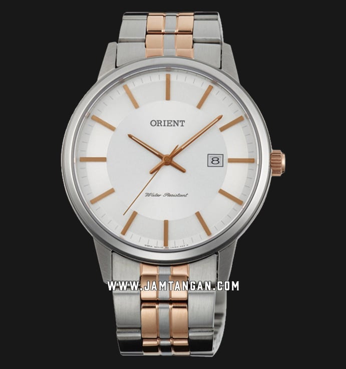 Orient Classic FUNG8001W White Dial Dual Tone Stainless Steel