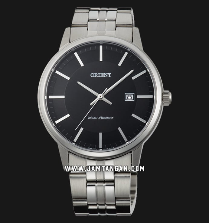 Orient Classic FUNG8003B Men Black Dial Stainless Steel Strap