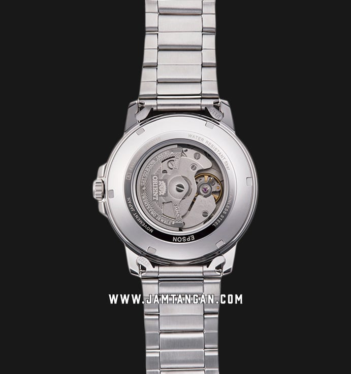 Orient Commuter RA-AA0C03S Men Silver Dial Stainless Steel Strap