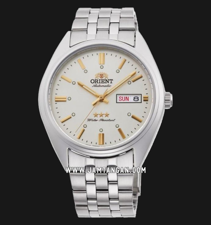 Orient RA-AB0E10S Automatic Men Beige Dial Stainless Steel Strap 