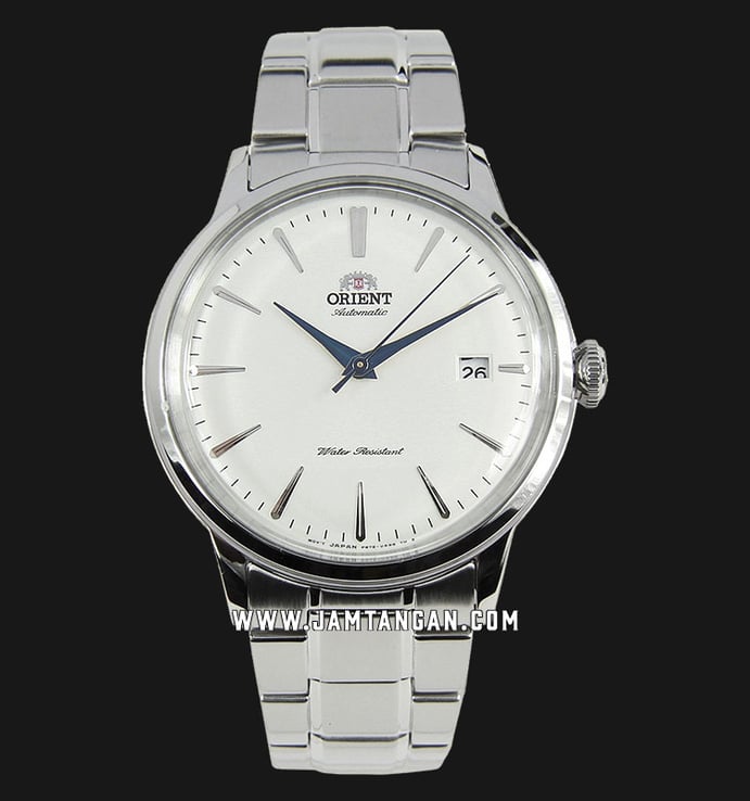 Orient Bambino V4 RA-AC0005S10B Classic Automatic Men White Dial Stainless Steel