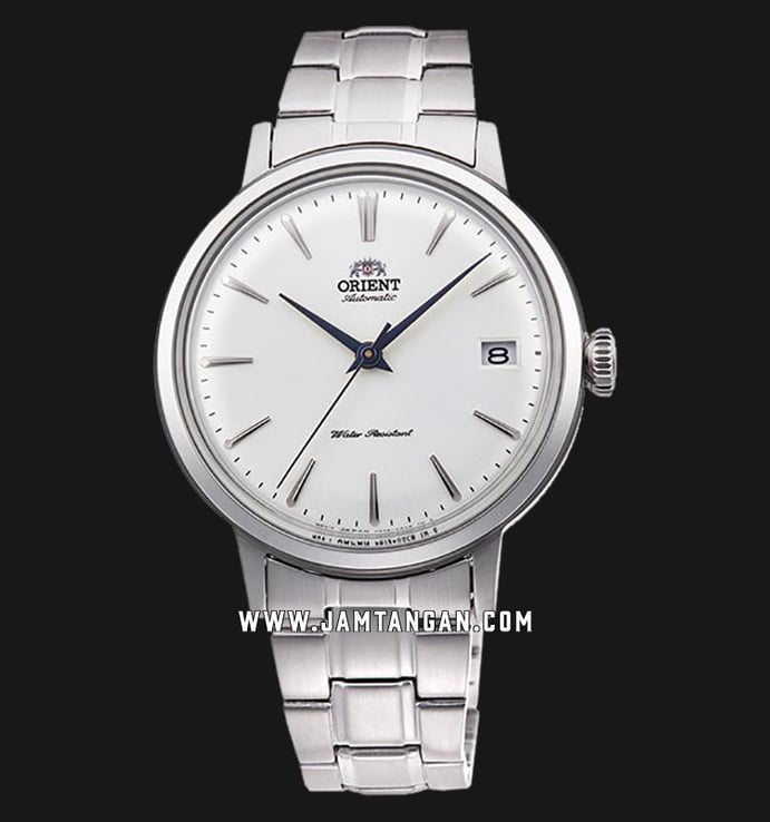 Orient Bambino RA-AC0009S Classic Automatic Ladies White Dial Stainless Steel Strap