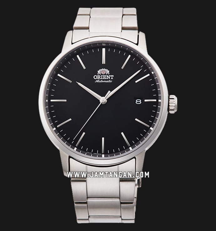 Orient Classic RA-AC0E01B Automatic Men Black Dial Stainless Steel Strap