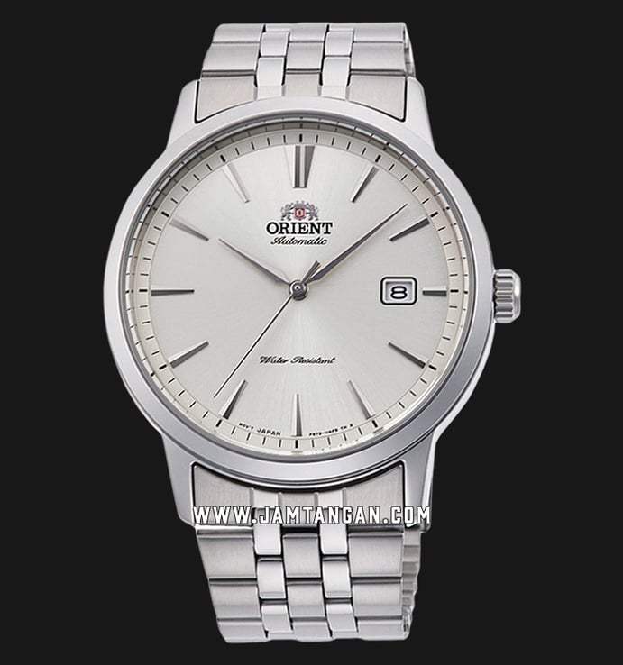 Orient Symphony III RA-AC0F02S Men White Dial Stainless Steel Strap