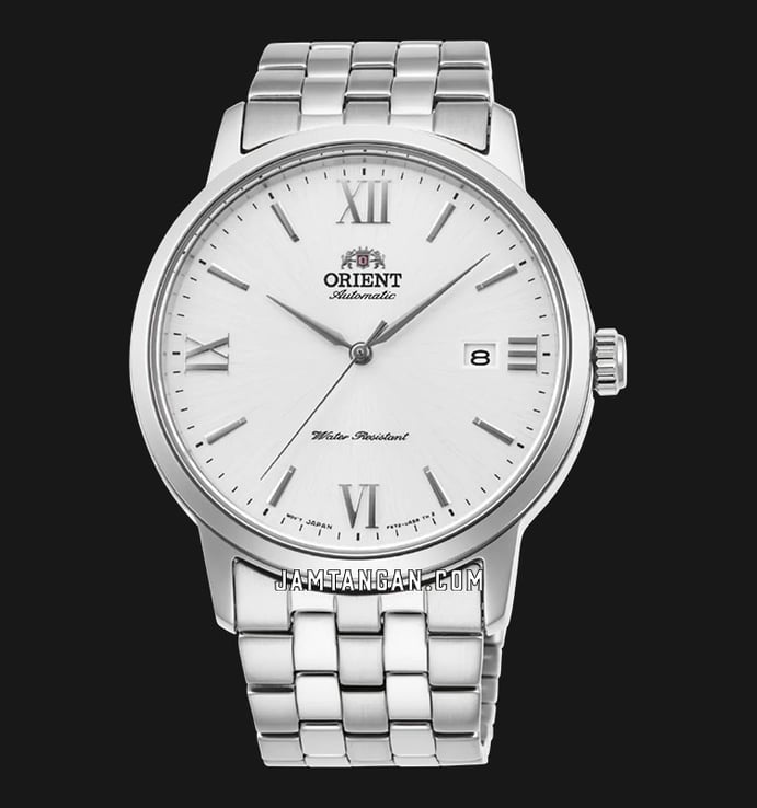 Orient Classic RA-AC0F10S Symphony IV Automatic Men White Dial Stainless Steel Strap