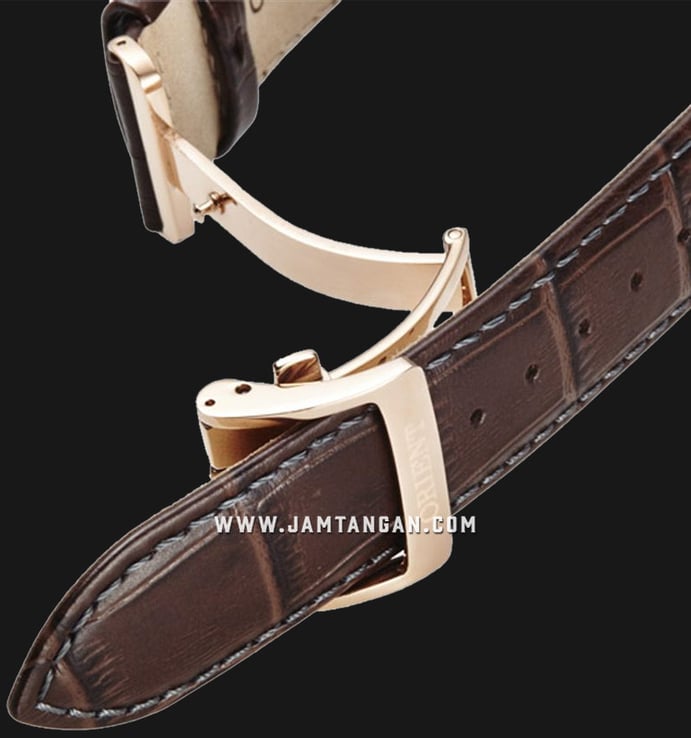 Orient Classic RA-AK0009T Men Automatic Sun & Moon Brown Dial Brown Leather Strap