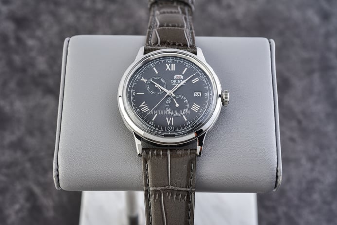 Orient Classic RA-AK0704N Automatic Grey Dial Grey Leather Strap