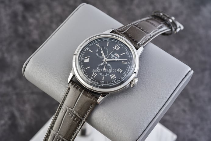 Orient Classic RA-AK0704N Automatic Grey Dial Grey Leather Strap