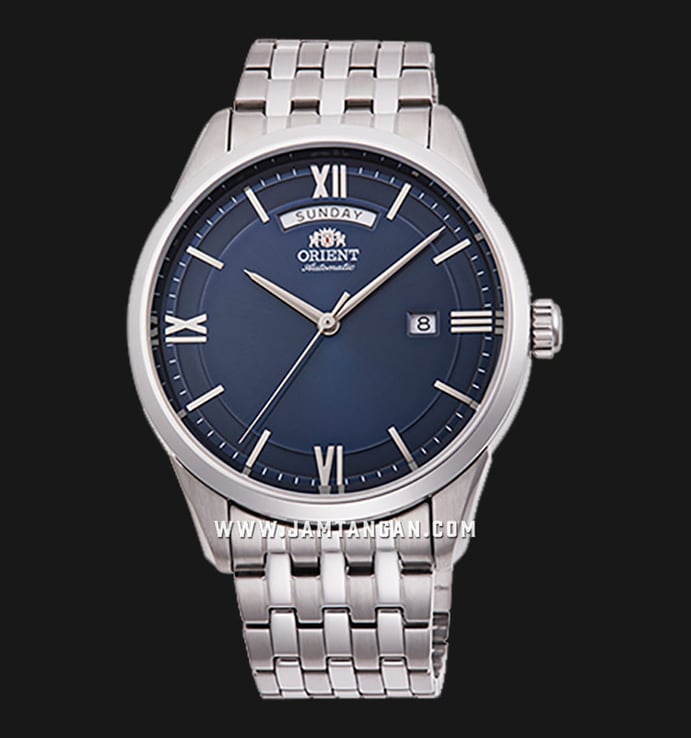 Orient Contemporary RA-AX0004L Automatic Men Blue Dial Stainless Steel Strap