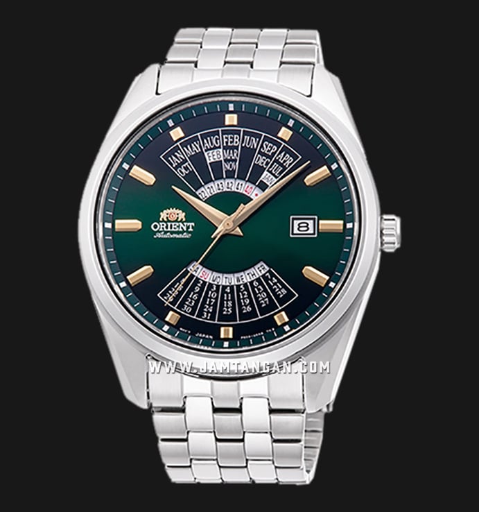 Orient Contemporary RA-BA0002E Multi Year Calendar Automatic Dual Tone Dial Stainless Steel Strap