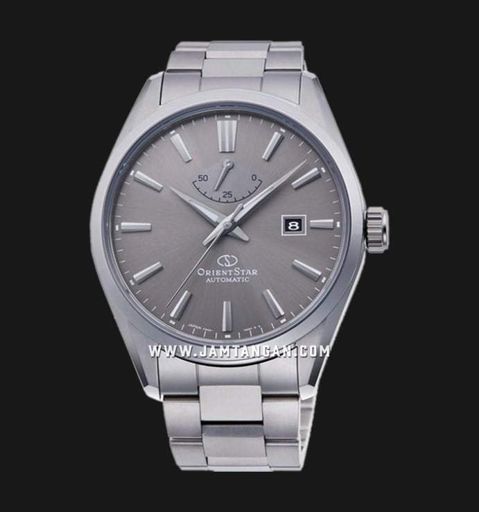 Orient Star RE-AU0404N Mechanical Contemporary Automatic  Men Grey Dial Stainless Steel Strap