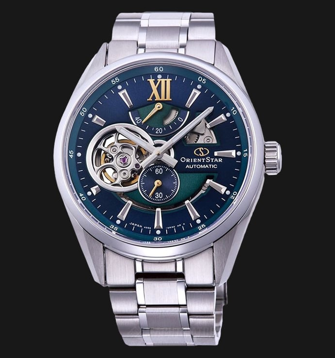 Orient Star RE-DK0001L Automatic Men Blue Dial Stainless Steel Limited In Japan