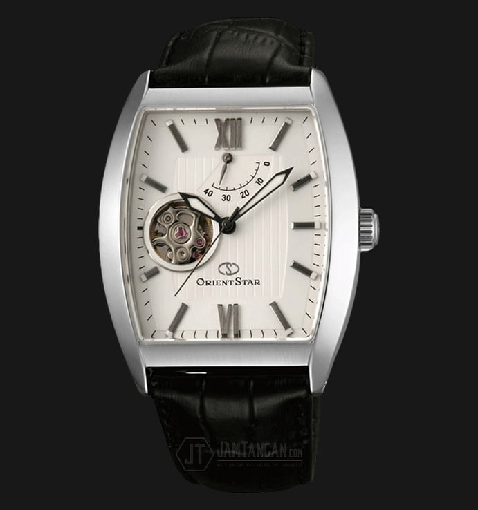 Orient Star SDAAA004W Automatic White dial Black Leather Strap