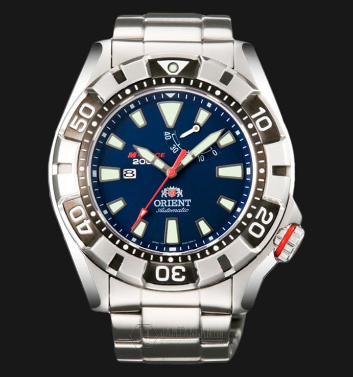 Orient M-Force SEL03001D Automatic Blue Dive 200M Stainless Steel