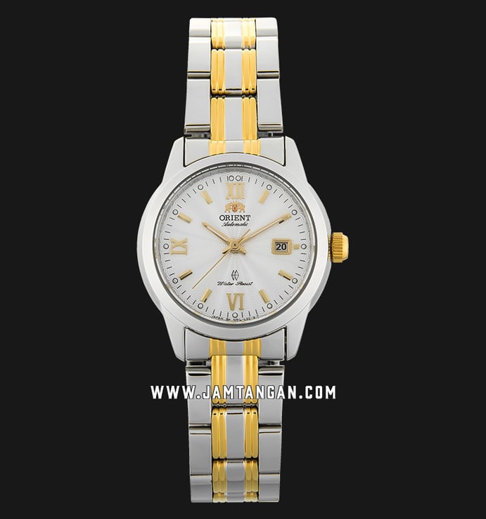 Orient Classic SNR1L001W Automatic Ladies Silver Dial Dual Tone Stainless Steel