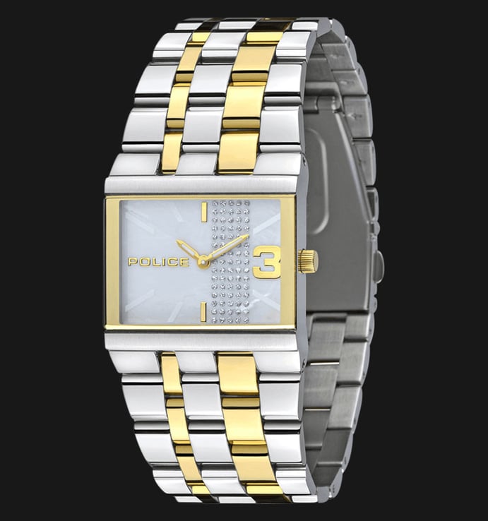 Police PL.10501BST/28MA Mother Of Pearl Dial Two-Tone Stainless Steel