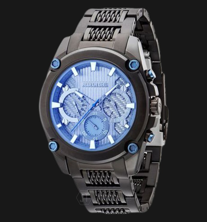 Police Mesh Up PL.14543JSB/13M Blue dial Stainless Steel