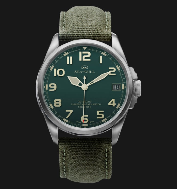 Seagull 813.581 - Automatic Mechanical Green Special Military Edition