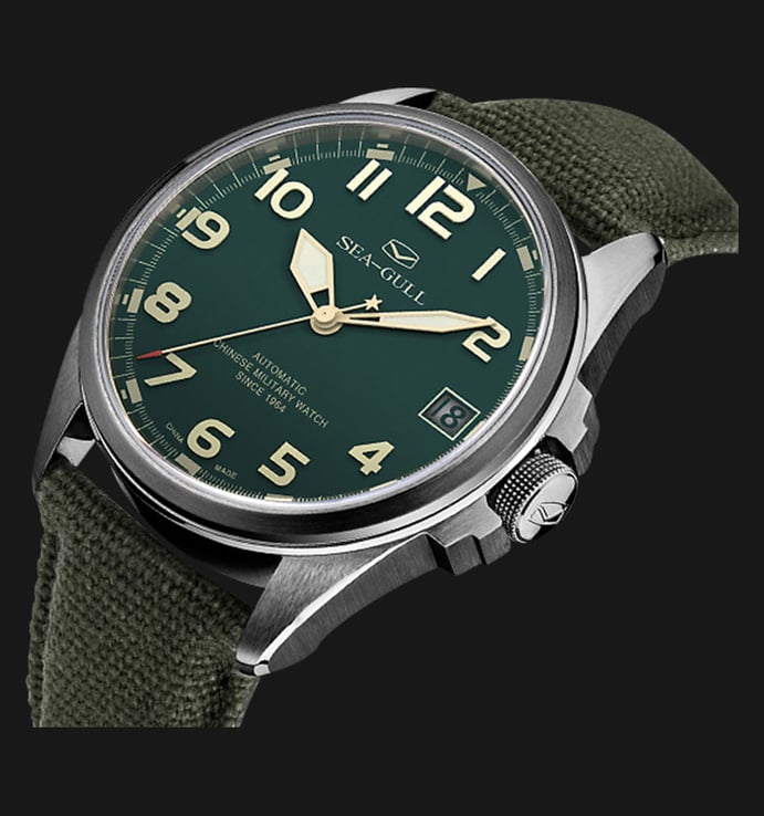 Seagull 813.581 - Automatic Mechanical Green Special Military Edition