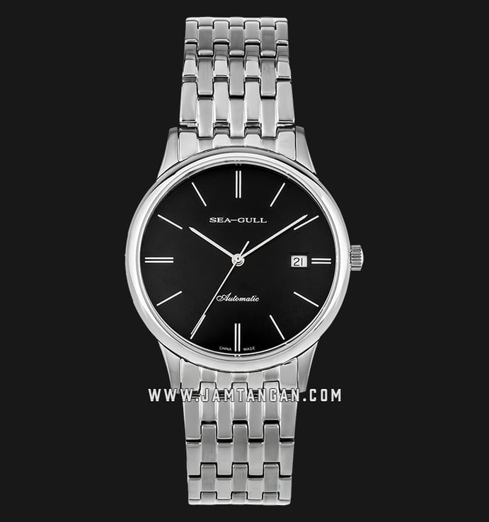 Seagull 816.364-BL Automatic Mechanical Black Dial Stainless Steel